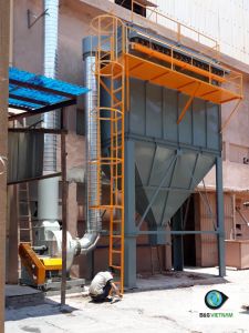 Hệ thống hút bụi : Nhà Máy Gạch Thái Bình