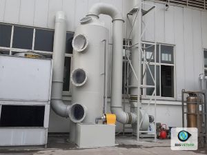 Hệ thống xử lý mùi cho công ty BEDRA Việt Nam