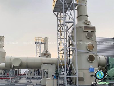 Hệ thống xử lí hơi Hóa Chất