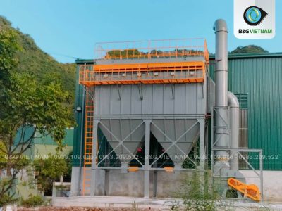 Hệ thống hút bụi ngành vật liệu xây dựng