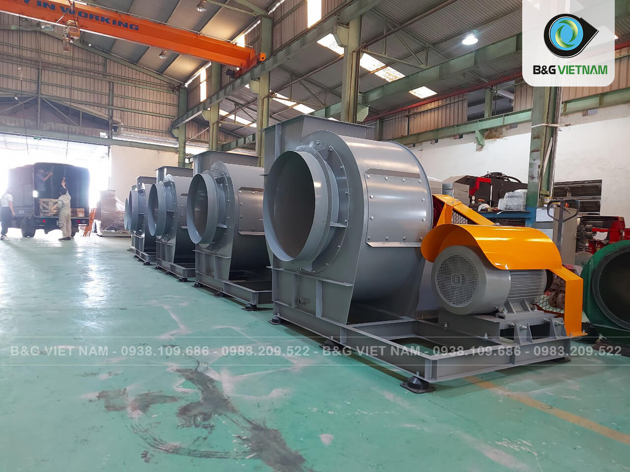 Quạt li tâm thấp áp chạy Gián Tiếp 7 quat li tam thap ap chay gian tiep 2